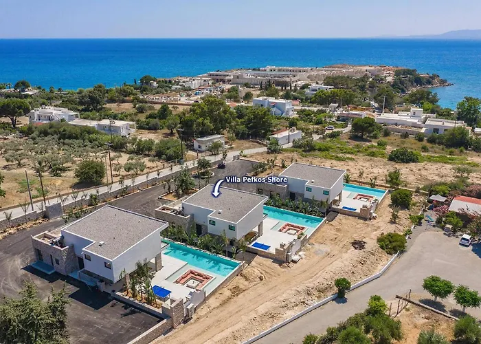 Villa Pefkos Shore By